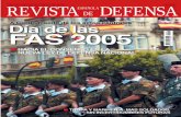 REVISTA DEFENSA Año 18 • Número 207 • Mayo de 2005 … · Mayo 2005 Revista Española de Defensa 5 A Lcierre del presente número, los Ejércitos espa-ñoles se preparan para
