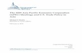 The 2009 Asia Pacific Economic Cooperation (APEC) Meetings ... · CRS Report for Congress Prepared for Members and Committees of Congress The 2009 Asia Pacific Economic Cooperation