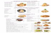 TEMPURA & TERIYAKI ENTRÉE - fujigrillny.comfujigrillny.com/wp-content/uploads/2015/05/NF-MENU.pdf · TEMPURA & TERIYAKI ENTRÉE (Served with Miso Soup or House Salad and White Rice)