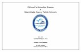 Citizen P articipation Groups in Miami-Dade County …cic.dadeschools.net/pdf/CPG_021612.pdf · Miller, District an, District 7 ño, ... ies and practic oard’s princip ... Tomas,