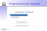 I. Conceptos básicos II. Eventos - Academia Madrid ... · de las interfaces gráficas en Java Figura de: nicola/courses/IngegneriaDelSoftware/java/J4a_GUI_2.html