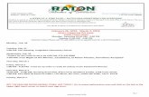 February 26, 2018 March 4, 2018 - raton.info · El Raton Theater Donations Accepted. Raton Senior itizens enter (575) 445 Raton Aquatic enter 100 Memorial Ln, Raton Monday - Thursday