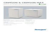 CRIMSON & CRIMSON MAX - swegon.com and heat pumps/_es/Crimson... · trada, toma de carga para mantenimiento, filtro deshidratador, válvula de expansión termostática y presostatos