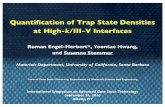 QuantiÞcation of Trap State Densities at High- k/III-V ...stemmer/main_pdfs/Sematech_workshop.pdf · Outline • CV characteristics of high-k/In 0.53Ga 0.47As interfaces • Methods