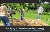 Applying Conservation Psychology · After-school Environmental Club. Longer duration ... Sandy Powell, 2015. Nature Playground. Thank you! Amy Weidensaul aweidensaul@audubon.org.