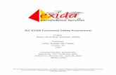 IEC 61508 Assessment - exida€¦ · IEC 61508 Functional Safety Assessment Project: Shear Seal Ram Actuator (SSR) Customer: NOV Texas Oil Tools Conroe, TX USA Contract Number: Q12/09-041