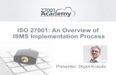 ISO 27001: An Overview of ISMS Implementation Process · ©2017 27001Academy  3 Which are the mandatory steps in ISO 27001 implementation If you’re planning to implement ISO