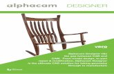 Alphacam Designer fills the gap between CAD and …€¦ · Powerful Sketching Alphacam Designers sketch capabilities allows for the creation of two dimensional shapes using free-form
