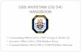 USS ANTIETAM (CG 54) HANDBOOK - United States …CG_54... · Ombudman’s Role USS ANTIETAM (CG 54) OMBUDSMAN • The Ombudsman is the primary link between the families and the Command.