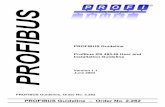 PROFIBUS Guideline – Order No. 2 - Procentec · PROCESS FIELD BUS PROFIBUS Guideline Profibus RS 485-IS User and Installation Guideline Version 1.1 June 2003 PROFIBUS Guideline,