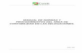 MANUAL DE NORMAS Y PROCEDIMIENTOS DEL AREA DE …insus.gob.mx/transparencia/Normateca/historica/financieros/Manual... · El manual de normas y procedimientos del área de contabilidad