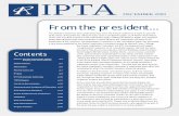 IPTA News Dec09_ForEmail.pdf · IPTA DECEMBER 2009 The Institute Council has been particularly busy since the Annual Conference in April. As you will all be aware, IP Australia has