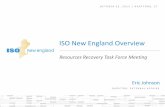 ISO New England Overview - Connecticut · ISO New England Overview . ISO NEW ENGLAND OVERVIEW ... – ISO estimates $5.7 billion to be invested in EE from 2015 to 2021 21 . 130,000