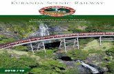 Kuranda Scenic Railway - ksr.com.au Brochure.pdf · The Kuranda Scenic Railway is an iconic two hour rail journey that meanders its way from Cairns or Freshwater Railway Station,