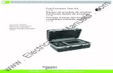 Full-Function Test Kit - ElectricalPartManuals.com · Micrologic 2.0A, 3.0A, 5.0A, ... If Full-function Test Kit passes test, spinning logo screen will advance to Full-Function Test