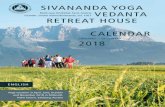 RETREAT HOUSE CALENDAR - Sivananda Yoga · 2 About Sivananda Yoga 3 In a wide valley of the Kitzbühel mountains surrounded by fresh air, pure water, green meadows, quiet woods, medicinal