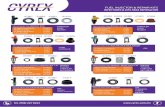 INYECTORES & KITS PARA REPARACIÓN - …cyrex.com.mx/wp-content/uploads/2017/03/Catalgo-2017.pdf · fuel injector & repair kits inyectores & kits para reparaciÓn 01001 01002 01001