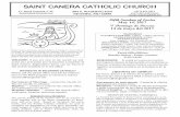 SAINT CANERA CATHOLIC CHURCH1746].pdf · Reunión Kermes El comité de ... mo la necesidad de la anulación de un matrimonio ante- ... Los padres deben proporcionar la acta de naci-miento