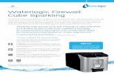 Waterlogic Firewall TM Cube Sparkling - Water … · “Analysis has shown that the Firewall is very effective and is able to eliminate even resistant bacteria at concentrations far