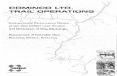 Cominco LTD. Trail Operations. Environmental … · The KIVCET smelter was operating during only part of the spring 1999 sampling period, which may have affected mean concentratiom