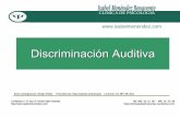 Discriminación Auditiva -  · Pota Gota Discriminación auditiva C/Asturias 2- 2º Izq CP 33206 Gijón Asturias Tlfs: 985 33 51 96 - 985 35 25 89