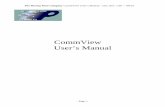 CommView User’s Manual - movingpixel.com · CommView is a Windows software application that interprets and disassembles digital communications data streams acquired by a Tektronix