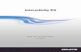 Interactivity Kit - Christie · Software de panel de control ... Optimize LEDS (Optimizar LED ... esta solución multitáctil admite hasta 18 toques en una matriz Christie MicroTiles