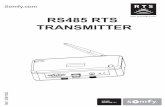 08 RS485 RTS Transmitter Manual - Somfy · Assign a product with a RS485 control 1) Press the programming button on the 9&.?#,1#*/!#2iK#.,"*',(#j,0"*#,'#*/!#2iK# receiver until the
