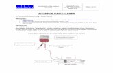 ACCESOS VASCULARES - Control de Infecciones y …codeinep.org/wp-content/uploads/2017/03/ACCESOS-VASCULARES.pdf · Página 3 de 20 Acceso venoso central No utilizar la vena femoral