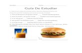  · Web viewNombre_____ Fecha_____ Guía De Estudiar C. Think of your eating and drinking routines. Read the following sentences and choose the word that completes each sentence correctly.
