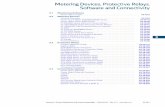 Metering devices, protective relays, software and … · Volume 3—Power Distribution and Control Assemblies, CA08100004E Tab 9—Metering Devices, Protective Relays, Software and