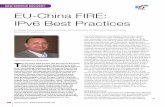 NEW SERVICE DELIVERY EU-China FIRE: IPv6 Best Practices · EU-China FIRE: IPv6 Best Practices ... Telefonica and Deutsche Telecom accepted to ... Head of Internet Competence Center
