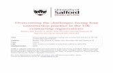 Overcoming the challenges facing lean construction ...usir.salford.ac.uk/37743/1/C__Users_pms388_Desktop_Journal paper... · Title Overcoming the challenges facing lean construction