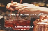 Product Catalogue - Lothian Supply Company Ltd · Product Catalogue. 3 ... 01506 871 720 | 01506 871 418 Love Tiki Provide Tiki mugs, an exTensive range of gL assware, ProfessionaL