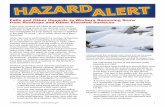 Falls and Other Hazards to Workers Removing Snow …€¦ · Falls and Other Hazards to Workers Removing Snow from Rooftops and Other Elevated Surfaces Every year, workers are killed