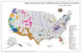 High Intensity Drug Trafficking Areas Program Counties · Southwest Border Texoma Washington/Baltimore Not a HIDTA County. Created Date: 20170919153420Z ...