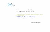 Xonar D2 RMAA Test Guide V1.0 20070710 - Rightmarkaudio.rightmark.org/downloads/Xonar D2 RMAA Test Guide V1.0.pdf · Xonar D2 7.1 Channel Audio Card 192KHz/24Bit DuplexHDTM Featuring
