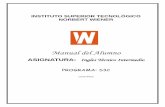 Manual del Alumno - Instituto Wiener · Curso: Ingles Tecnico Intermedio Ciclo: V . 3 Manual del Alumno 1 1.Vocabulario Técnico ...