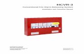 HCVR-3 - hochikiamerica.com · Hochiki America Corporation HCVR-3 Series - Conventional Fire Alarm Releasing System Installation and Operation Manual, HA-06-294, Version V02.10