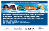 Power Plant Pollutant and Effluent Control “MEGA” … · EXHIBITOR AND SPONSOR PROSPECTUS Power Plant Pollutant and Effluent Control “MEGA” Symposium: Best Practices and Future