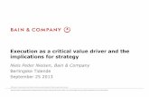 Execution as a critical value driver and the implications ...s3-eu-west-1.amazonaws.com/bem-symfony-content... · Execution as a critical value driver and the implications for strategy