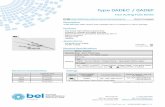 0ADEX Jul2017DC1 - Bel Fuse · Electrical Characteristics Type OADEC / OADEP Fast Acting Fuse Series OADEC/OADEP Series, 6x32mm Ceramic Tube Fast-acting Fuse Description RoHS 2 Compliant