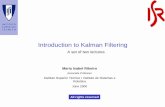 Introduction to Kalman Filtering - Institute For Systems ...users.isr.ist.utl.pt/~mir/pub/Kalman-Filter.pdf · 6 M.Isabel Ribeiro - June.2000 Instituto de Sistemas e Robótica/Instituto