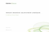 WHAT MAKES QLIKVIEW UNIQUE - Icon Resources · QlikView is a multi-user, distributed environment; it stores common calculations and shares them among users, so the calculations don’t