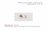 Manual del Usuario Quipux v1 - docs.ucuenca.edu.ecdocs.ucuenca.edu.ec/sgd/images/stories/file/Manual/Manual de... · El presente documento es el manual de usuario sobre el sistema
