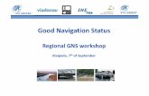 Regional GNS workshop - Inland Navigation Europe · Regional GNS workshop ... EFIP Executive Committee on 7 –8 April 2016, Vukovar CCNR Roundtable on 2 March 2016, Strasbourg EMMA