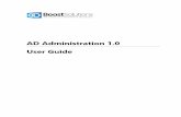 AD Administration 1.0 User Guide - SharePoint Web … AD Administration.pdf · 2013 or SharePoint Foundation 2013. Solutions\ ADAdministration\Install.config A file containing the
