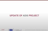 UPDATE OF ADIS PROJECT - ec.europa.eu · World Organisation for Animal Health · Protecting animals, Preserving our future | 2 Project scope ADNS WAHIS 64/432 ADIS EC EC OIE EC