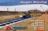 Auger Boring - Tecmeco€¦ · Auger Boring Machines ... Type T-18, 4-speed, constant mesh Clutch Spring applied with 10 in. (254 mm) ... Type Eaton FS-5205A, 5-speed Clutch