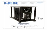 6KW,12KW and 24KW Portable Dimmers - Lex Products€¦ · • Works as a dimmer or on-off relay ... The 6KW, 12KW and 24KW portable dimmers are designed to be low maintenance; however,